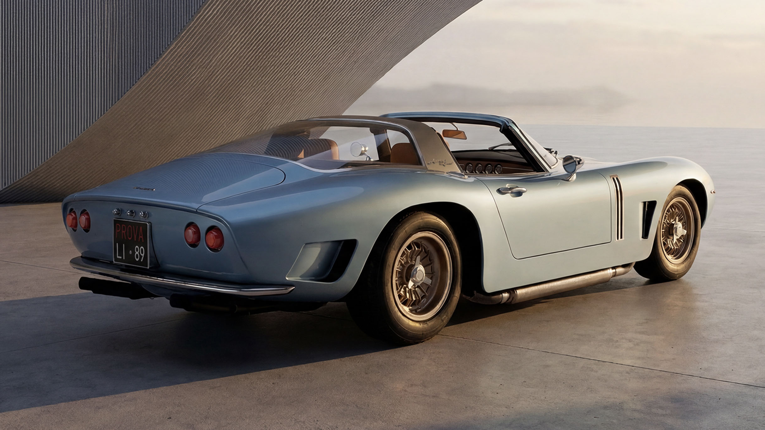 The 5300 Aperta Lusso is a lost 1960s Italian supercar brought
